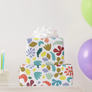 Modern Colourful Patterned Wrapping Paper
