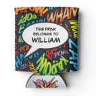Modern Colourful Personalised Speech Bubble Fun