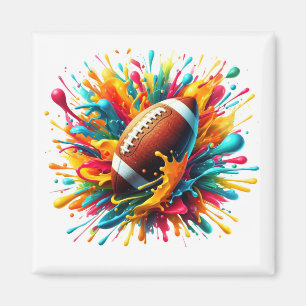 Modern Colourful Splash Game Ball Sports Magnet