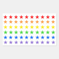 Modern Colourful Starry Pattern