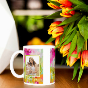 Modern Colourful We Love You Mothers Day Mug