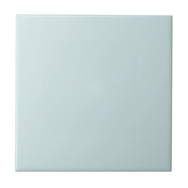 Modern Colours - Aqua Pastel Ceramic Tile (Front)