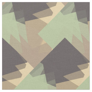 Modern Colours Mosaic Geometric Pattern #20 Fabric
