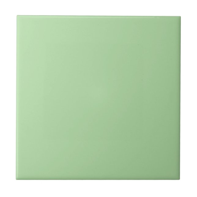 Modern Colours - Tropical Spring Green Ceramic Til Ceramic Tile (Front)