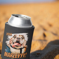 Modern Comic Simple Grunge Custom Pet Photo