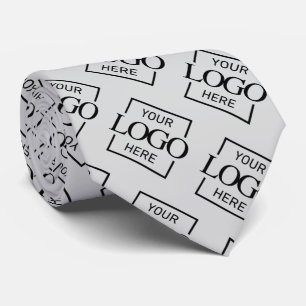 Modern Company Custom Logo Pattern Professional Tie