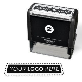 Modern Company Logo - Custom Sellf-Inking Stamp