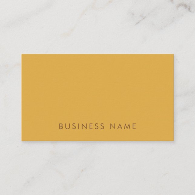 Modern Company Minimalist Elegant Trend Colours To Business Card (Front)
