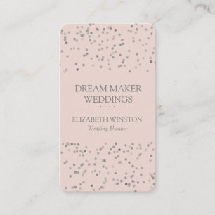 Modern Confetti Professional Business Card