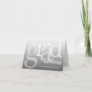 Modern ConGRADulations Graduation Congratulations Card