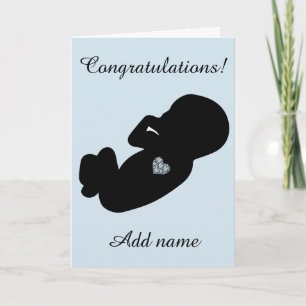 Modern Congratulations on the birth of your baby c Card
