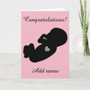 Modern Congratulations on the birth of your baby c Card