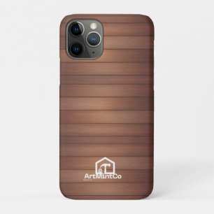Modern Construction Handyman Carpenter Tools Wood  iPhone 11 Pro Case