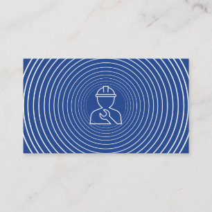 Modern construction repair handyman logo business card