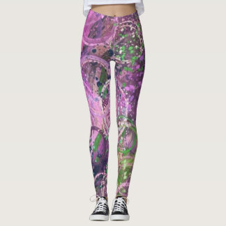Modern Contemporary Abstract Art Leggings