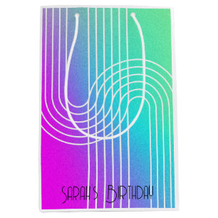 modern contemporary arch line art minimal Gift Bag