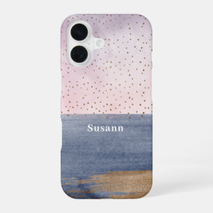 Modern Contemporary Artistic Celestial iPhone 16 Case
