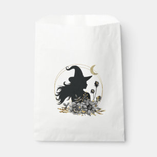 Modern contemporary Halloween witch Favour Bag