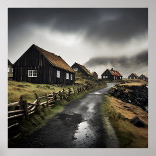 Modern contemporary landscape wall art photograph