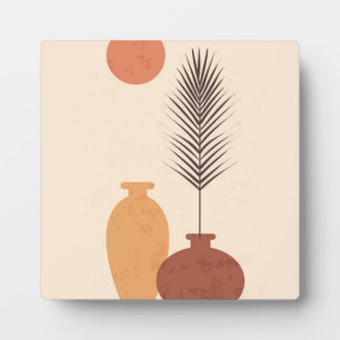 Modern contemporary wall art plaque