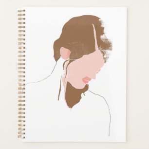 Modern Contour Portrait Planner