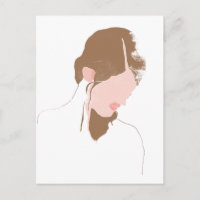 Modern Contour Portrait