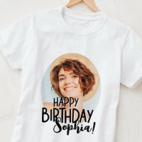 Modern Cool Fun Custom Photo Birthday Greeting