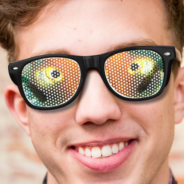 modern cool nerdy crazy goldfish eyes retro sunglasses (modern cool nerdy crazy goldfish eyes retro sunglasses)
