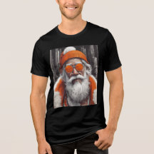 Modern Cool Santa Claus T-Shirt | Hoodie