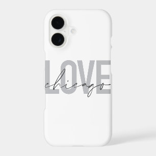 Modern,cool, simple, minimal, design Love Chicago