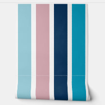 Modern Cool Tone Stripe