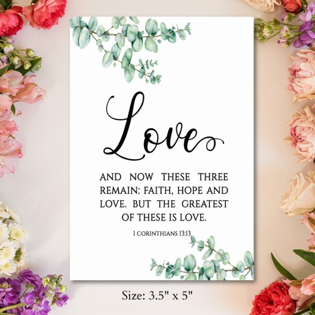 Modern Corinthians Bible Verse  Card (Creator Uploaded)
