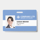 Modern Corporate Business Staff ID