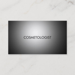 Modern Cosmetologist Professional Business Card