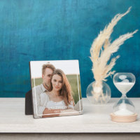 Modern Couple Collage Photo & Minimal Family Gift