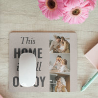 Modern Couple Family Photo & Family Quote