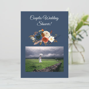 Modern Couple Wedding Shower Invitation