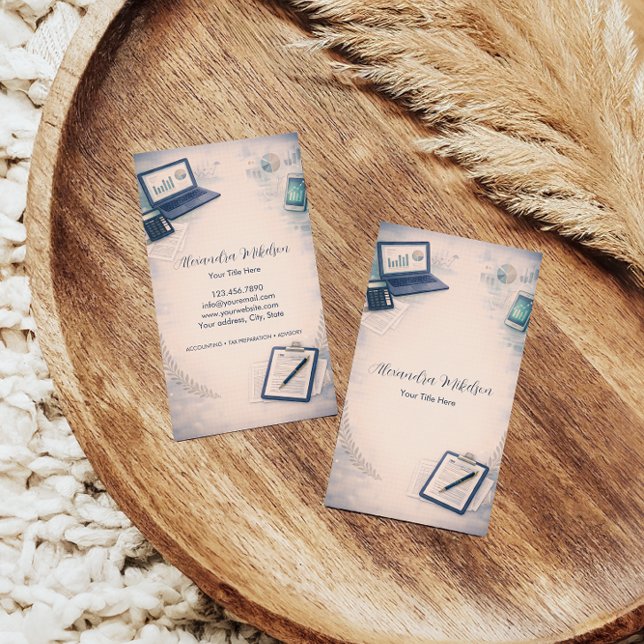 Modern CPA Office  Business Card (Creator Uploaded)