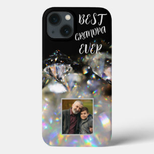 Modern Create Your Own 1-Photos Best Grandpa Ever iPhone 13 Case
