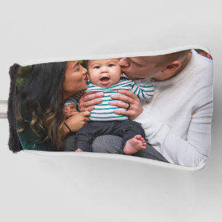 Modern Create Your Own Family Photo Golf Head Cover