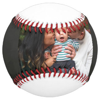 Modern Create Your Own Family Photo Softball