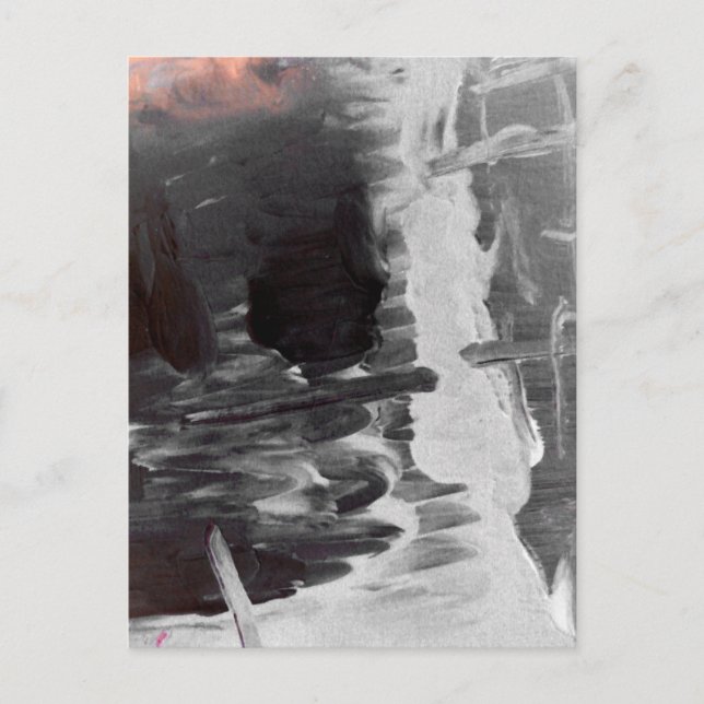 Modern Creative Abstract Postcard (Front)