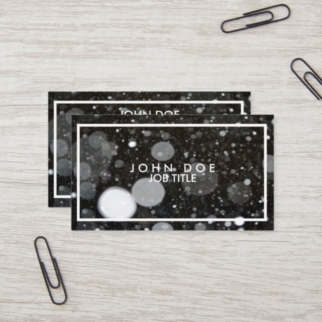 Modern Creative and Simple Business Cards (Front/Back In Situ)