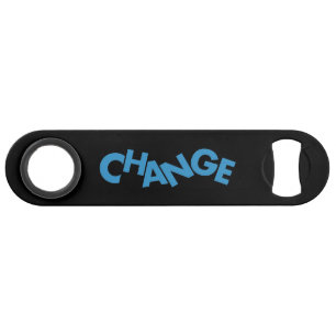 Modern, creative, playful graphic design of Change