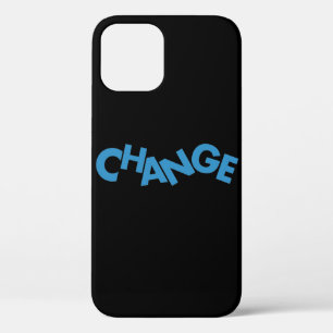 Modern, creative, playful graphic design of Change iPhone 12 Case