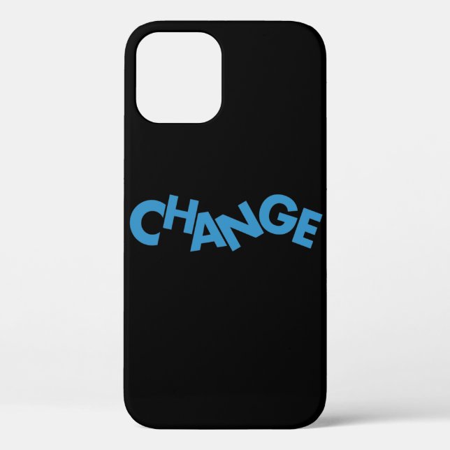 Modern, creative, playful graphic design of Change Case-Mate iPhone Case (Back)