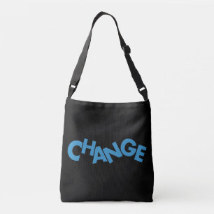 Modern, creative, playful graphic design of Change Crossbody Bag