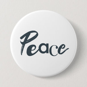 Modern, creative, urban, simple design of Peace 7.5 Cm Round Badge