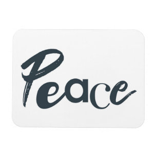 Modern, creative, urban, simple design of Peace Magnet