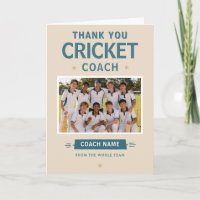 Modern Cricket Team Photo Coach